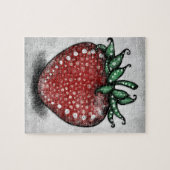 Ripe Strawberry Jigzaag Puzzle Legpuzzel (Horizontaal)
