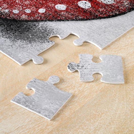 Ripe Strawberry Jigzaag Puzzle Legpuzzel (Zijkant)