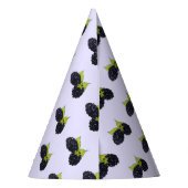 Ripe Summer Blackberry Berry Berry Feesthoedjes (Achterkant)