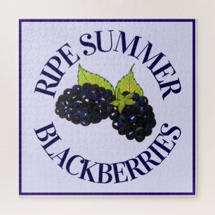 Ripe Summer Blackberry Berry Berry Legpuzzel