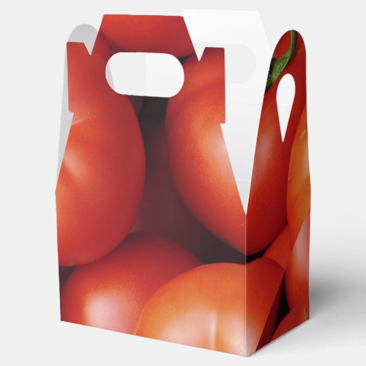 Ripe tomaten - Helderrood, vers Bedankdoosjes (Geopend)