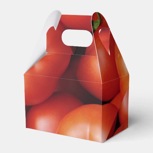 Ripe tomaten - Helderrood, vers Bedankdoosjes (Voorkant Zijde)