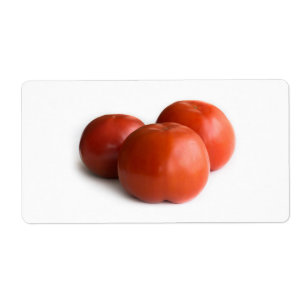 Ripe tomato etiket