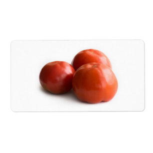 Ripe tomato etiket