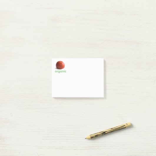 Ripe tomato post-it® notes (Op bureau)