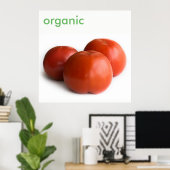 Ripe tomato poster (Thuiskantoor)