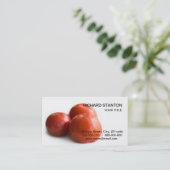 Ripe tomato visitekaartje (Staand voorkant)