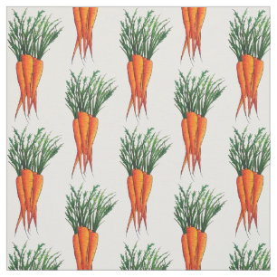 Ripe Vegetable Garden Carrots Bunch Veggie Veg Stof
