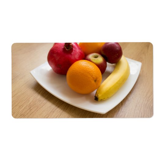 Ripe vruchten etiket (Voorkant)