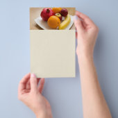 Ripe vruchten flyer (Hand)