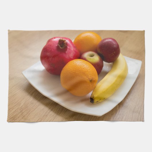 Ripe vruchten theedoek (Horizontaal)