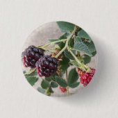 Ripering Blackberries Ronde Button 3,2 Cm (Voorkant)