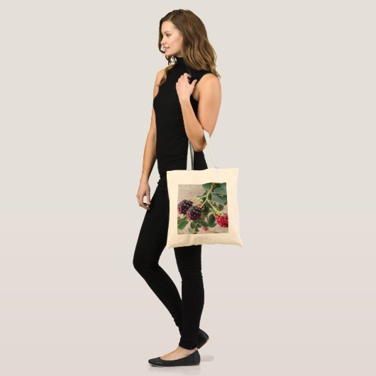 Ripering Blackberries Tote Bag (Voorkant (model))