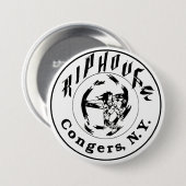 Riphouse Congers, NY Ronde Button 7,6 Cm (Voorkant /achterkant)