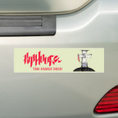 Riphouse the Family Dies Bumpersticker (Op auto)