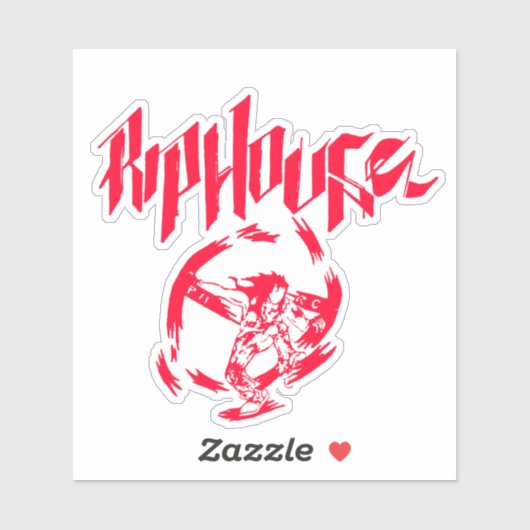 Riphouse Word lid van de familie Sticker (Vel)