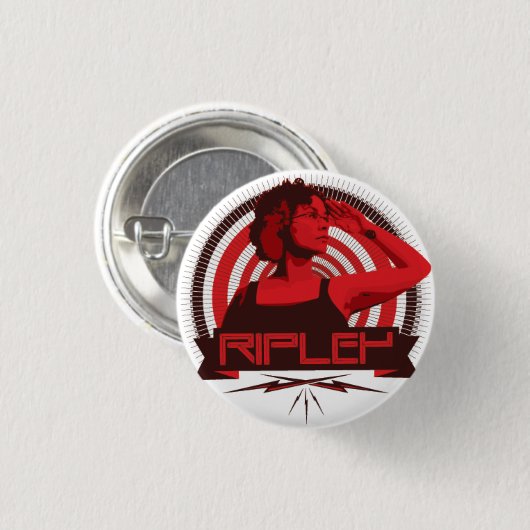 ripleetspeld ronde button 3,2 cm (Voorkant /achterkant)