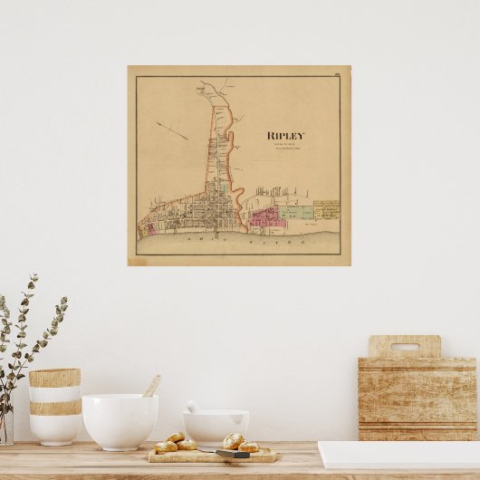 Ripley, Ohio Poster (Keuken)