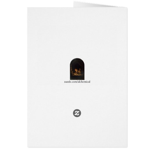 Ripley Scroll Dragon Notecard (Achterkant)