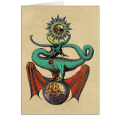 Ripley Scroll Dragon Notecard (Voorkant)