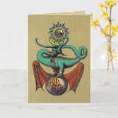 Ripley Scroll Gold Dragon Kaart (Gele Bloem)