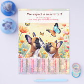 Ripp off Franse Bulldog Puppies Flyer (Enkel)