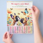 Ripp Off Franse Bulldog Puppy Flyer (Hand)