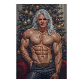 Ripped and Ready for Yuletide Perfect Poster