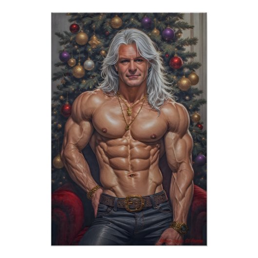 Ripped and Ready for Yuletide Perfect Poster (Voorkant)