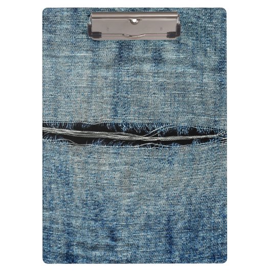 Ripped Jeans Klembord (Voorkant)