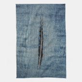 Ripped Jeans Theedoek (Verticaal)