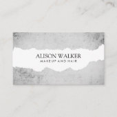 Ripped Modern Grunge Visitekaartje (Voorkant)