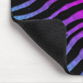 Ripped SpaceTime Stripes - Cyaan/Roze Muismat (Hoek)