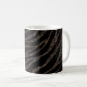 Ripped SpaceTime Stripes - Glitter Brown Koffiemok (Voorkant rechts)