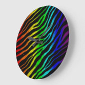 Ripped SpaceTime Stripes - Light Spectrum Grote Klok (Hoek)