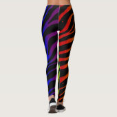 Ripped SpaceTime Stripes - Light Spectrum Leggings (Achterkant)