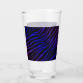 Ripped SpaceTime Stripes - Paars/blauw Glas (Achterkant)