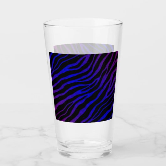 Ripped SpaceTime Stripes - Paars/blauw Glas (Voorkant)