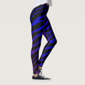 Ripped SpaceTime Stripes - Paars/blauw Leggings (Rechts)