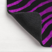 Ripped SpaceTime Stripes - Roze/Paars Muismat (Hoek)
