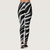 Ripped SpaceTime Stripes - White Leggings (Achterkant)