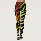 Ripped SpaceTime Stripes - WYR-warmte Leggings (Achterkant)