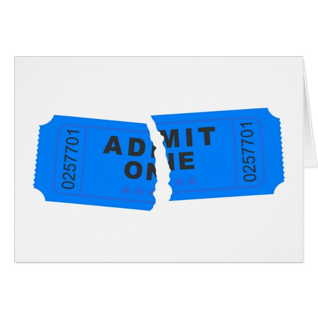 Ripped Ticket (Voorkant Horizontaal)