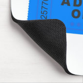 Ripped Ticket Muismat (Hoek)