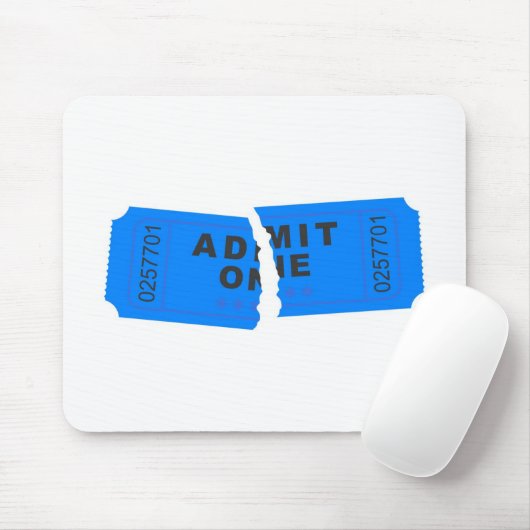 Ripped Ticket Muismat (Met muis)