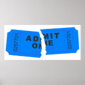 Ripped Ticket Poster (Voorkant)