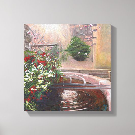 Rippels 2013 canvas afdruk (Voorkant)