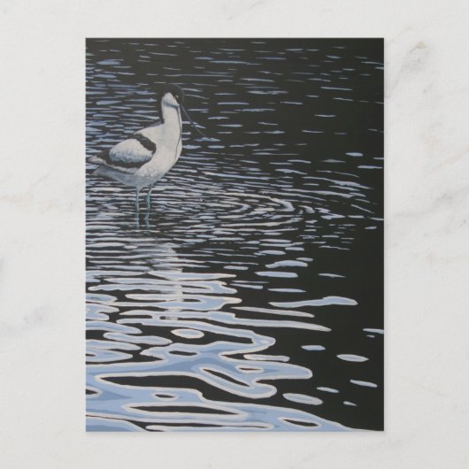 Rippels en een antivocet daarentegen briefkaart (Voorkant)