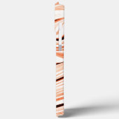 Rippels in de schoppen van beige, gebogen bruine c Case-Mate iPhone case (Achterkant / Links)