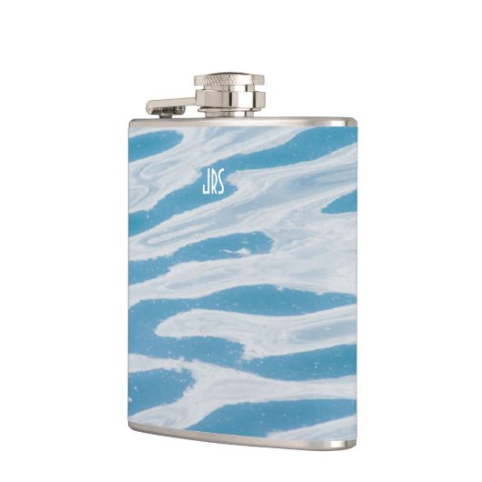 Rippels op de zomerkolf heupfles (Links)